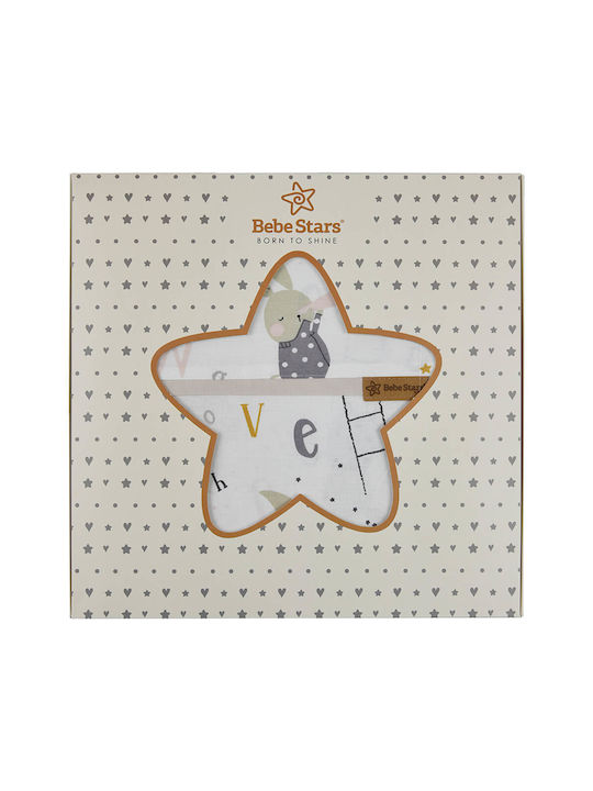 Σετ Σεντόνια 3τμχ Dreamer 201-182 Bebe Stars