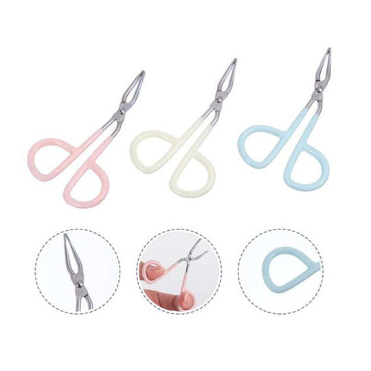 Flat Tip Eyebrow Tweezers 1pcs - Flat Tip Eyebrow Tweezers