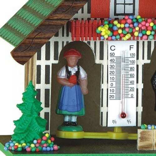 Alpine House Weather Station With Figures