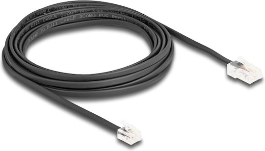 DeLock Καλώδιο RJ45 male - RJ11 male 5m 88038 1τμχ