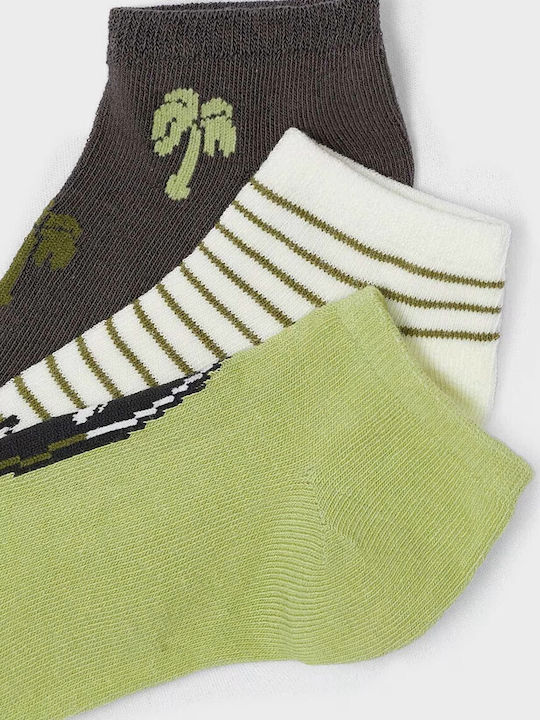 Mayoral 24-10708-038 Set of 3 Socks Green Mayoral