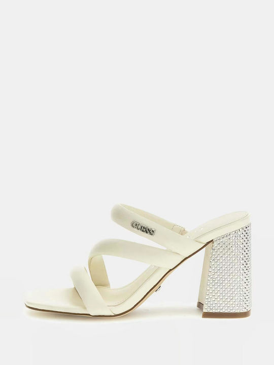Ganae Genuine Leather Sandals Fljgnelea03-ivory Ecru