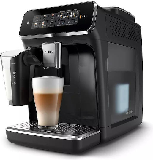 Philips Series 3300 1500W Налягане 15бар с мелачка Черна