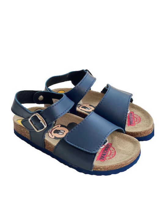 DISNEY SANDI 1 MICKEY MOUSE dark blue kids' sandal with anatomical sole