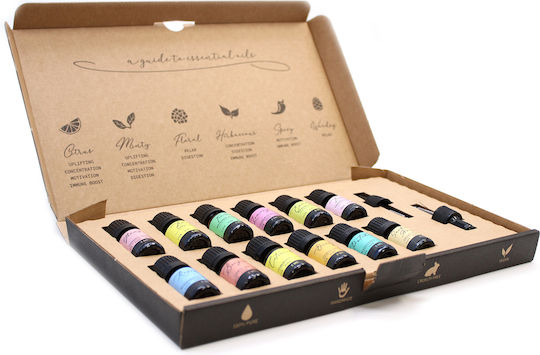 Aromatherapy Set Pure Essential Oils Σετ Με 12 Αιθέρια Έλαια 5ml