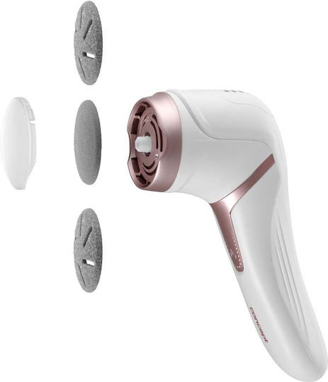 Concept Perfect Skin Pn3000 Pilă Electrică pentru Picioare Rezistentă la Apă cu Sistem de Aspirație