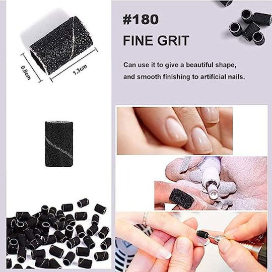 Set of Spare Three Hardness Spare Pulley Bits & Router Shank - Nail Drill Bits