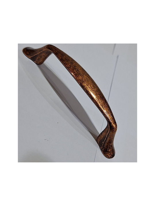 Acm 11845-064-brz1 Klassischer Möbelgriff Farbe: Kupfer Antik Abmessung 6,4cm