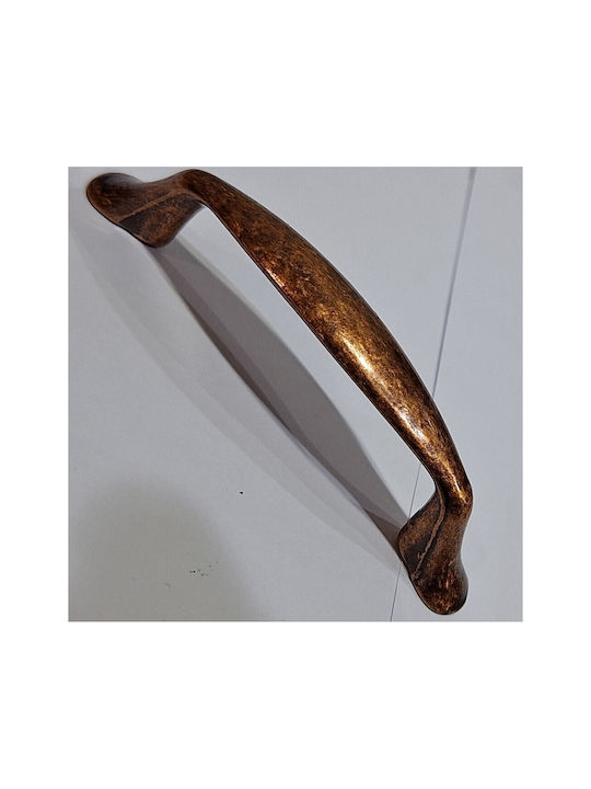 Acm 11845-064-brz1 Klassischer Möbelgriff Farbe: Kupfer Antik Abmessung 6,4cm