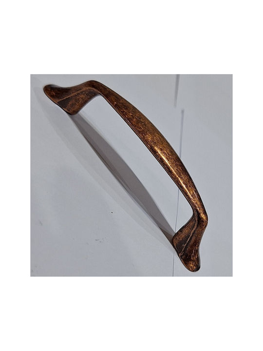 Acm 11845-064-brz1 Klassischer Möbelgriff Farbe: Kupfer Antik Abmessung 6,4cm