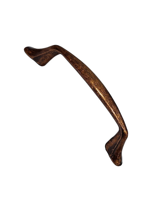 Acm 11845-064-brz1 Klassischer Möbelgriff Farbe: Kupfer Antik Abmessung 6,4cm