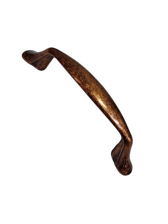 Acm 11845-064-brz1 Klassischer Möbelgriff Farbe: Kupfer Antik Abmessung 6,4cm