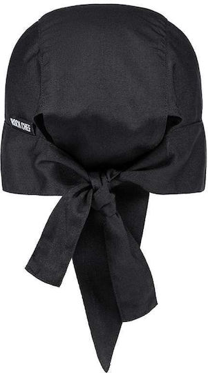 Bandana Black Synthetic Rock Chef