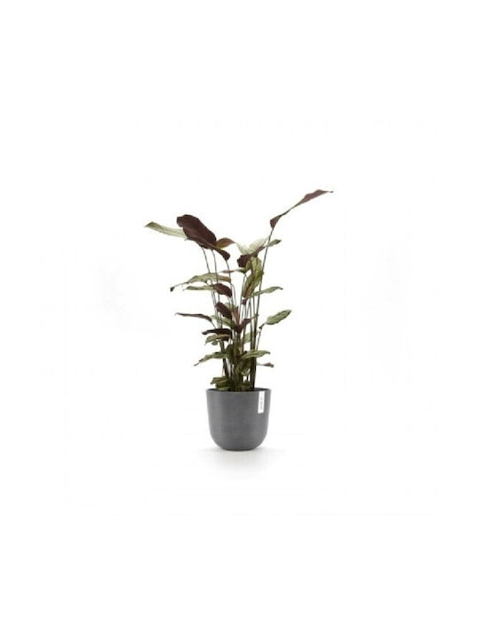 Ecopots Oslo Blumentopf 25x21.8cm Charcoal 74.029.25