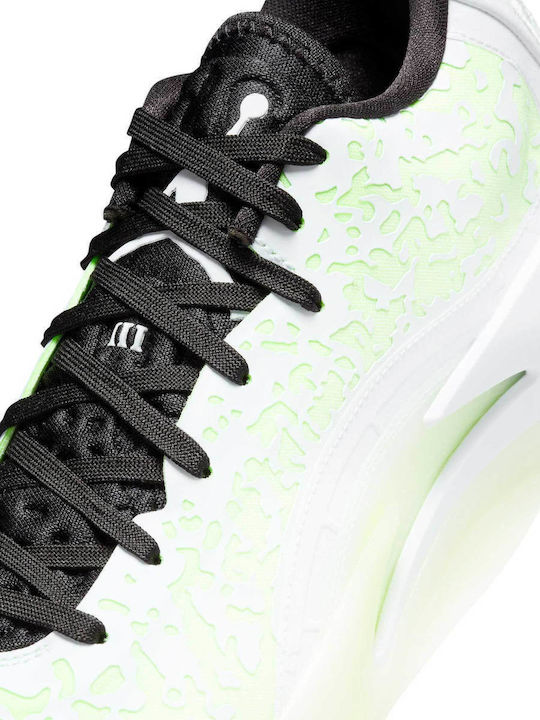 Zion 3 Low Basketball Shoes White / Black / Barely Volt