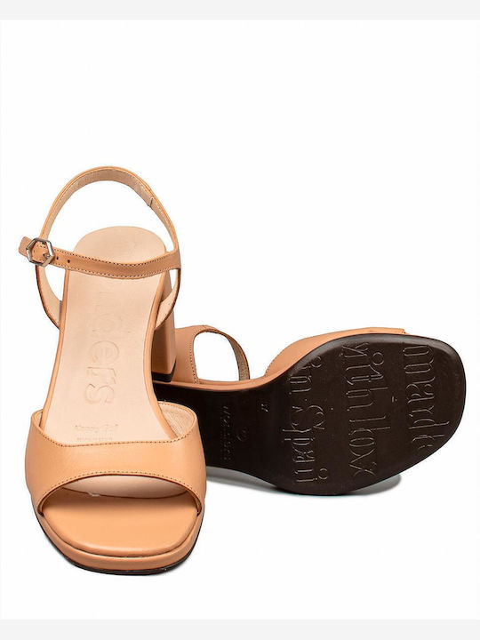Women's Leather Sandals Wonders F-8212 Iseo V Sand Sand