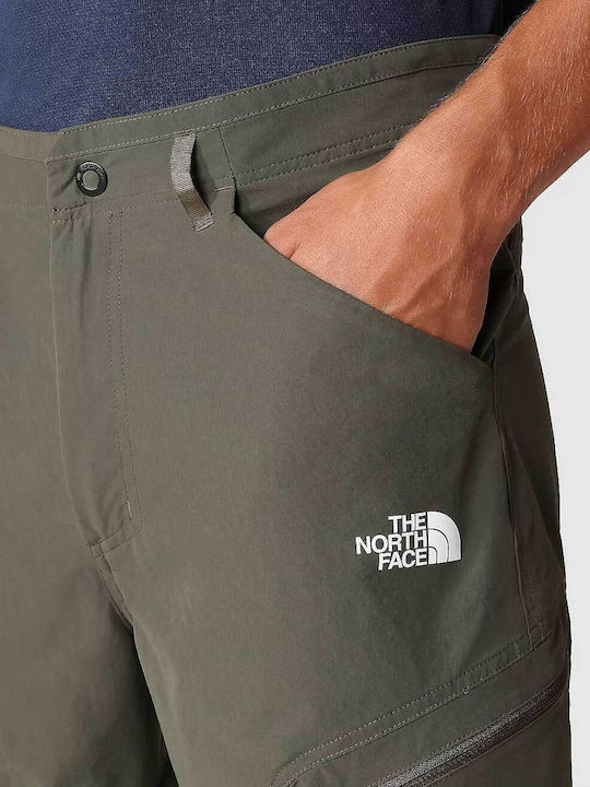 The North Face Ανδρικό Κοντό Παντελόνι Πεζοπορίας Πράσινο