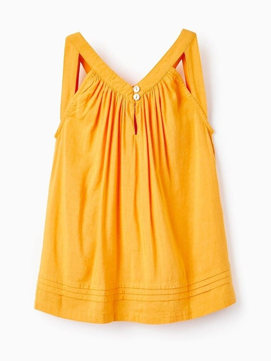 Zippy Kids Shirt Sleeveless Light Orange