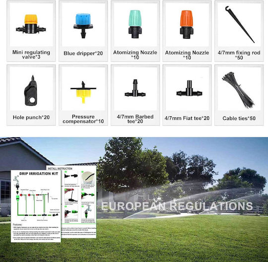 Automatic Drip Irrigation for 40 Pots 288 Pieces