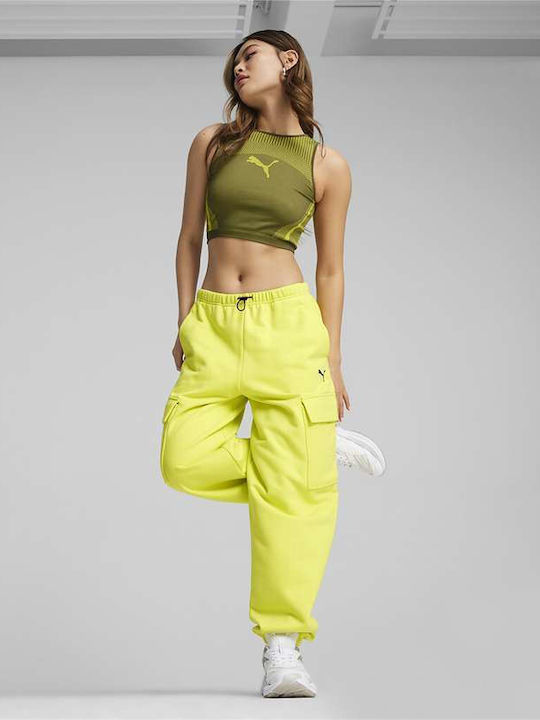 Dare Sweatpants Lime Sheen