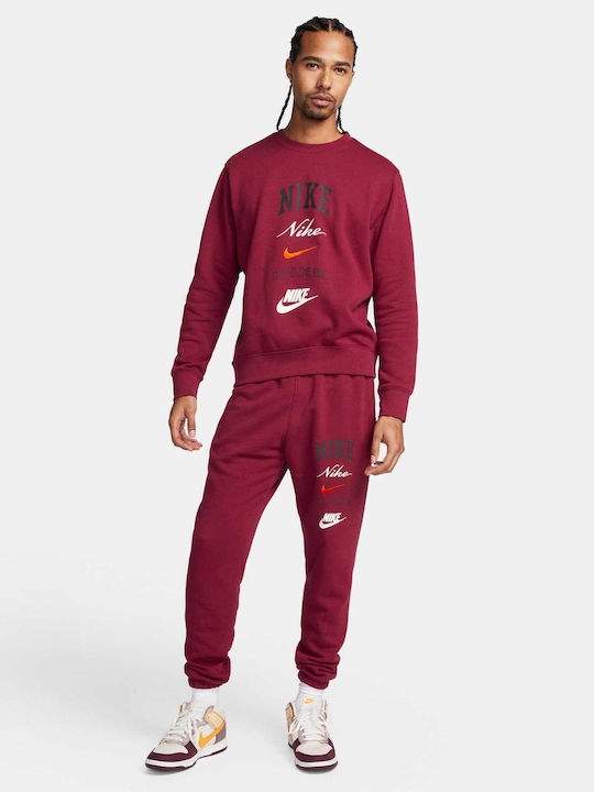 Jogginghose mit Gummizug Rot