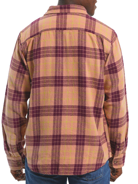 Obey Men's Shirt Long Sleeve Multicolour