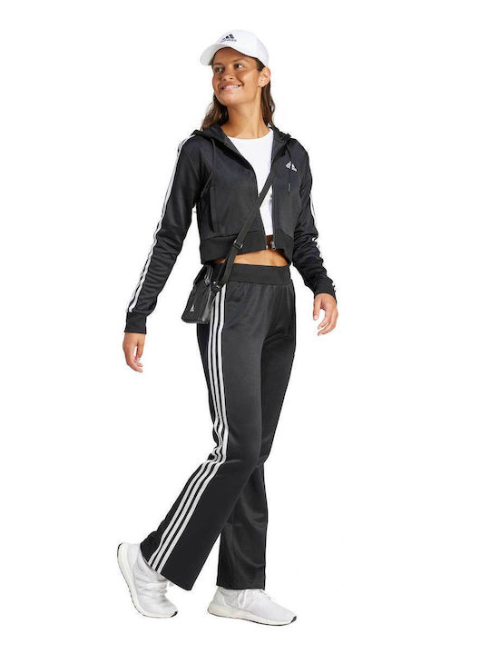 Glam Track Suit Παντελόνι Φόρμας Μαύρο