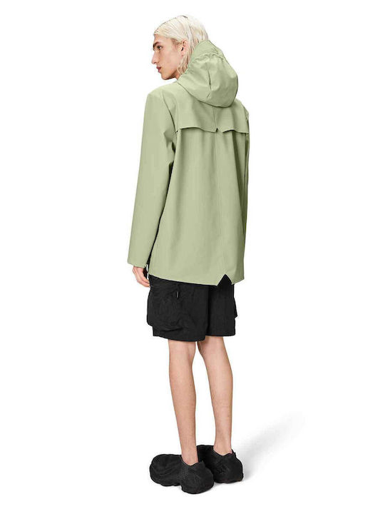 Jachetă unisex Rains | Jachetă impermeabilă W3 Earth | Îmbrăcăminte unisex Light Olive 12010-08