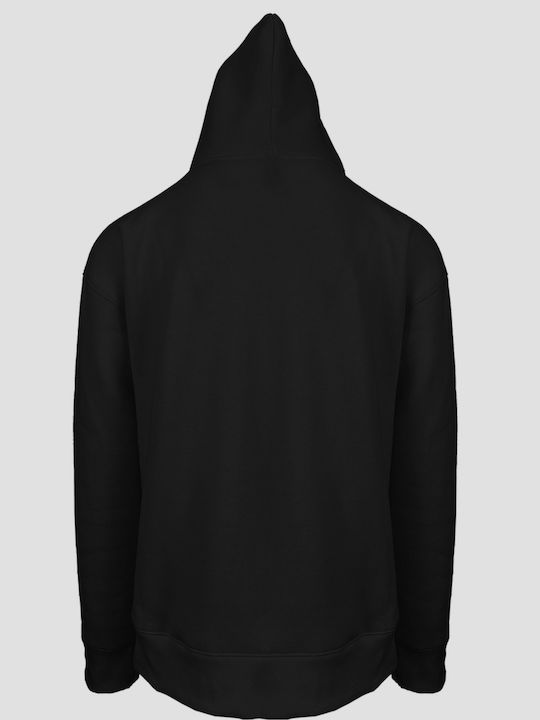 Bunqrn - Rose/rose - Hooded Sweatshirt With Hood Black