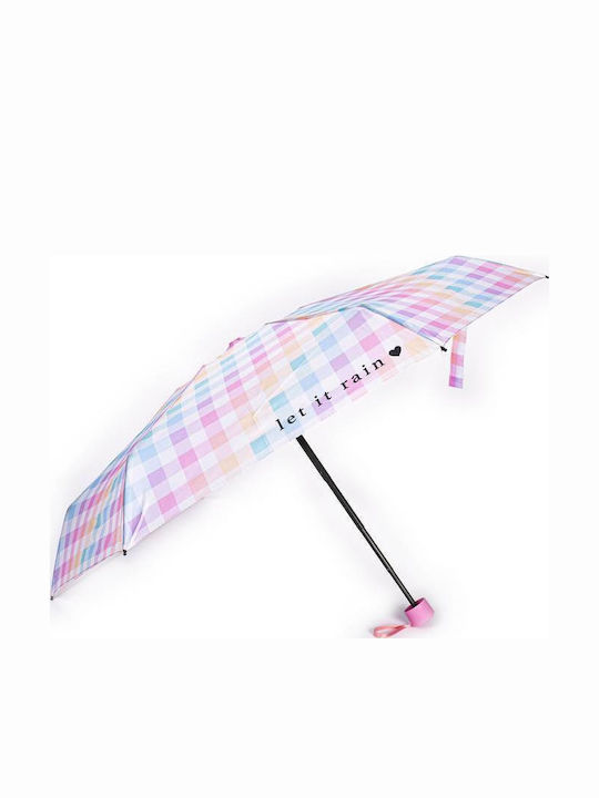 Tri-Coastal Design Kids Compact Umbrella Let It Rain Multicolour