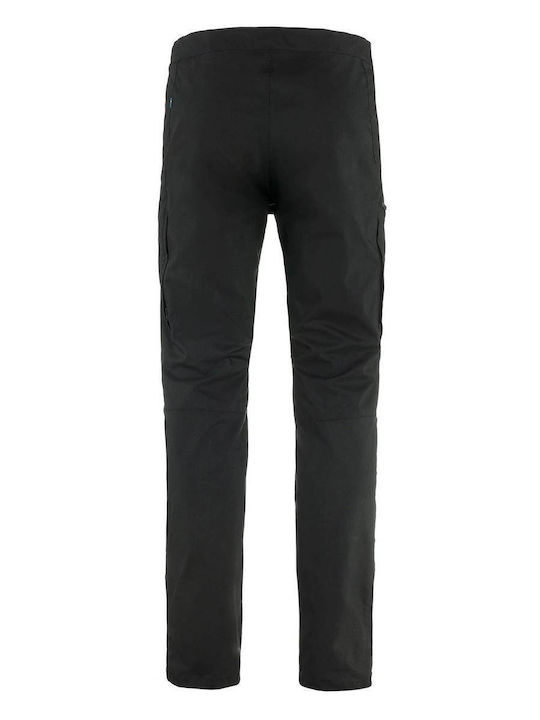 Fjallraven Men's Hiking Long Trousers Black