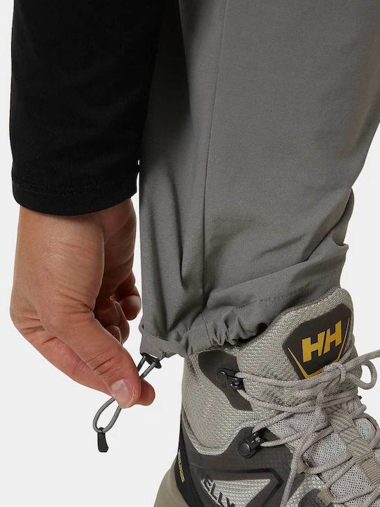 Helly Hansen Γυναικείο Μακρύ Παντελόνι Πεζοπορίας Γκρι