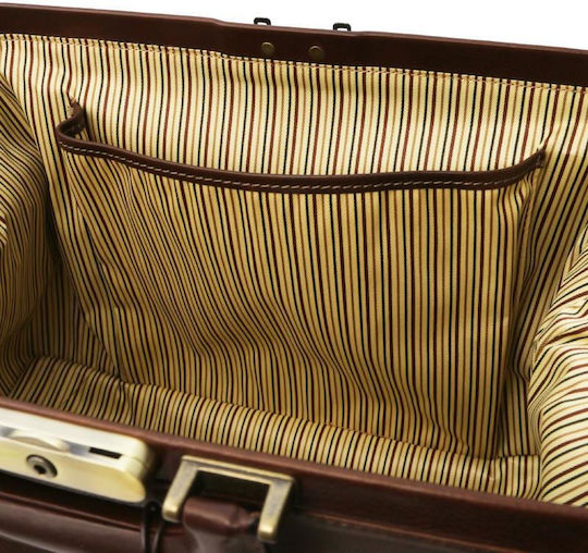 Medical Leather Bag Giotto Brown Dark Brown