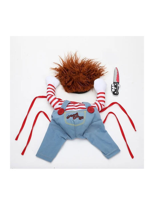 Halloween Costume for Dog/Cat Chucky the Killer Small (alice Party 514514-s) - (04246)