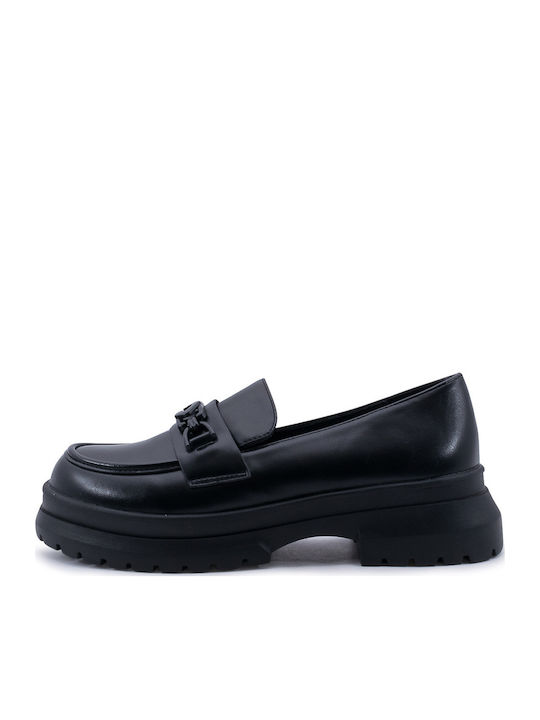 1468 Love4shoes Дамски Мокасини Черни