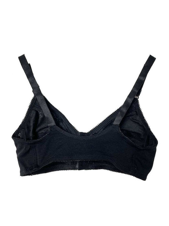 Bra without Padding Black