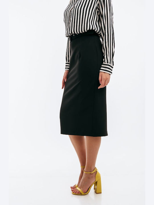 Freestyle Midi Skirt Black