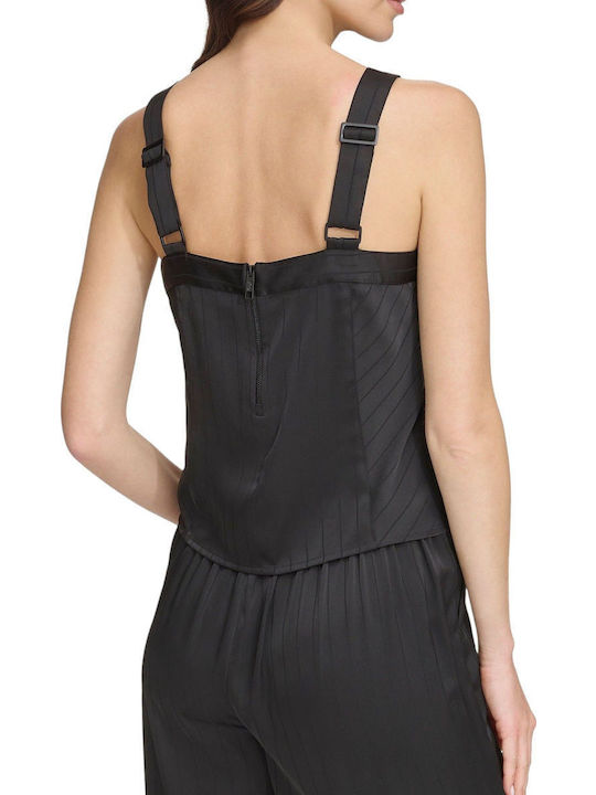 DKNY Bluse Schwarz