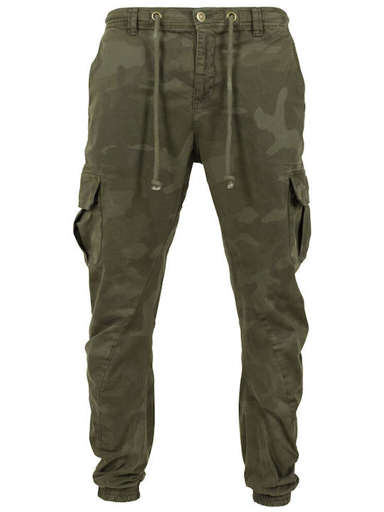 Мъжки панталони Urban Classics Camo Cargo Jogging Pants