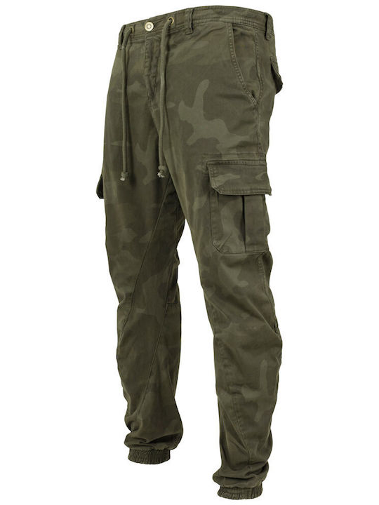 Мъжки панталони Urban Classics Camo Cargo Jogging Pants