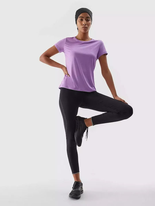 4fwss24tftif228 20s Functional Women's Long Leggings Black 4fwss24tftif228 20s Functional Women's Long Leggings Black