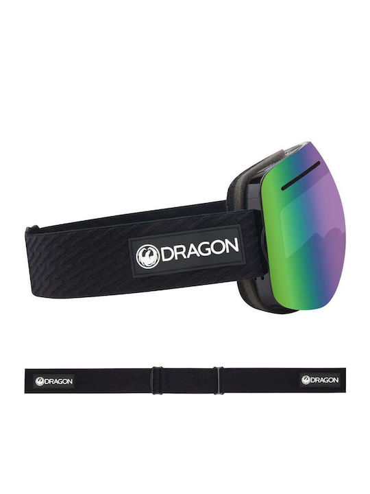 Ochelari de zăpadă Dragon X1 Icon Green Lumalens Green Ionized Lens