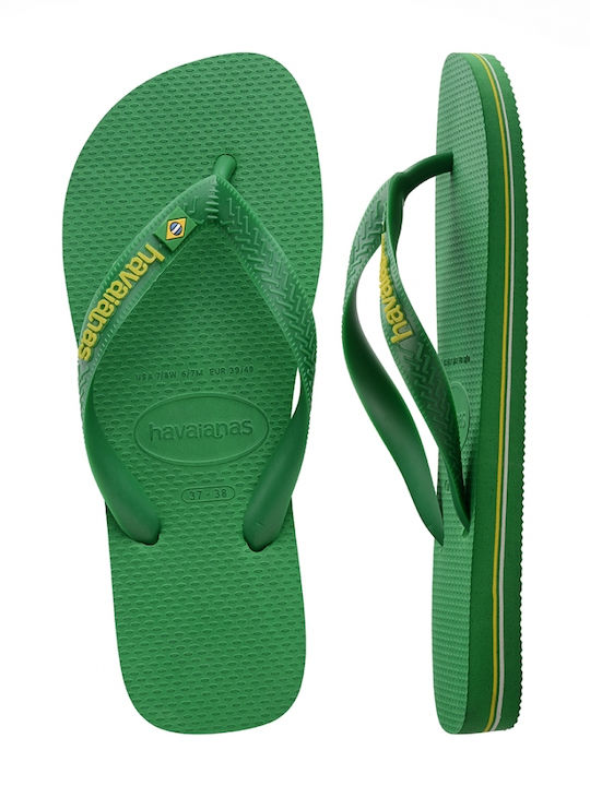 Мъжки Чехли Havaianas Logo Neon Зелен 4149370 Мъжки Чехли Havaianas Logo Neon Зелен 4149370