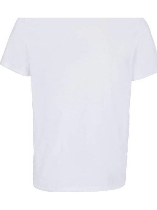 Sol's Legend 03981 Tricou ecologic Jersey 175gsm 100% bumbac organic Penier în tranziție alb-102