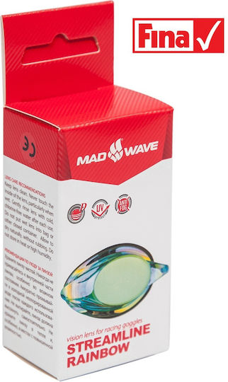 Mad Wave Linke Linse für Hyperopie Streamline+ Mad Wave Blau