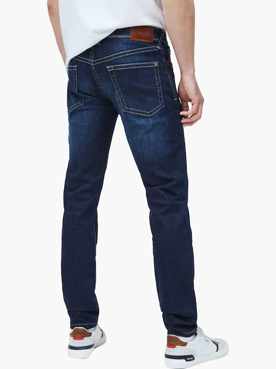 Blugi Pepe Jeans Slim Hatch pentru bărbați Blue