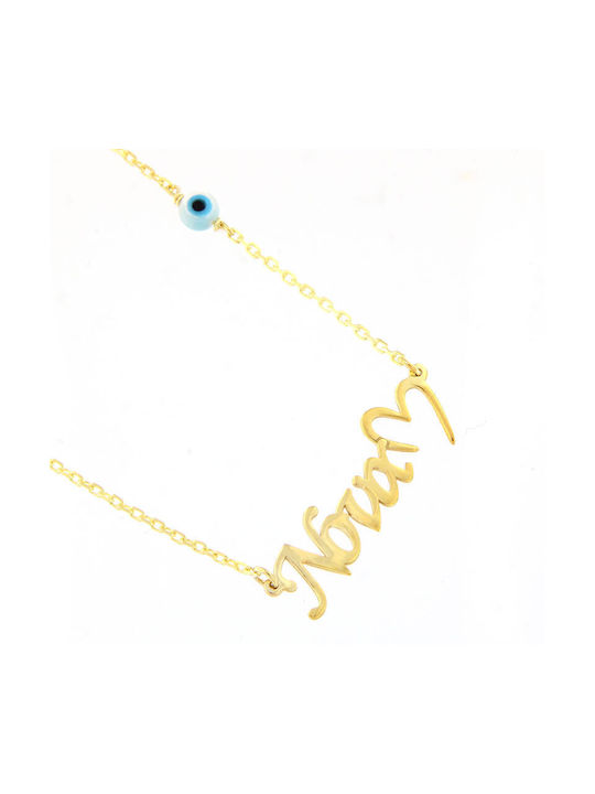 Women's Silver Gold Plated Pendant Godmother with Chain 925 Decorated with Mataki.