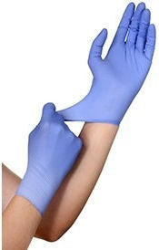 Filoskin Violet Blue Nitrile Gloves - 100 pcs