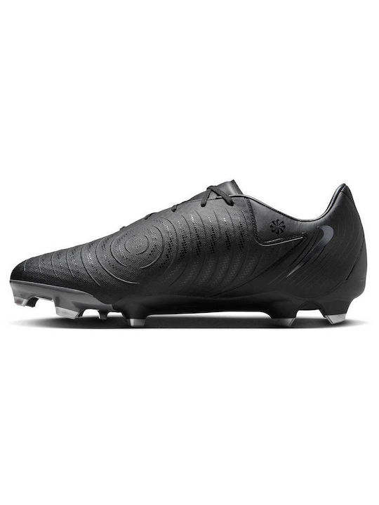 Nike Phantom Gx II Academy FG Low Football Shoes with Cleats Black