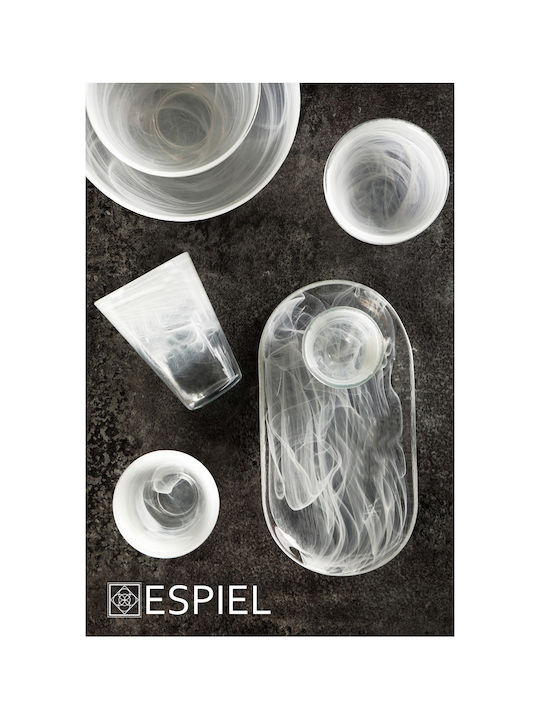 Atlas Filtri Set of Glasses for White Wine made of Glass in White Color 270ml 6pcs